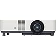 Sony Pro VPL-PHZ51 3LCD Laser Projector; 4K 60P Input Support; 5800 Lumen; Converts 4K Input Signals to WUXGA Resolution; Auto Power On; Manual Focus; 16W Speaker; 1.6x Manual Zoom