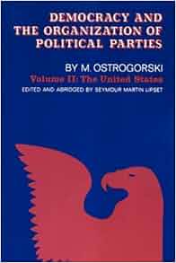 democracy classics political parties organization isbn volume science social