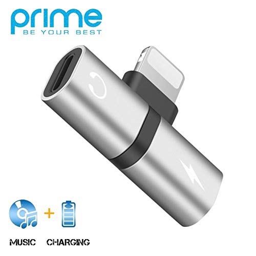 Baoneo for iPhone 8 Headphone Adapter for iPhone X/Xs/Xs Max/XR/8/8 Plus/7/7 Plus,Jack Earphone Adapter for iPhone Dongle, 2 in 1 Audio Connector Adapter Music Convertor Charger Cable Splitters