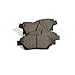 KFE KFE1394-104 Ultra Quiet Advanced Premium Ceramic Brake Pad FRONT Set Compatible With: 2009-2017 Honda Fit Excluding EV, 2011-2015 CR-Z, CRZ