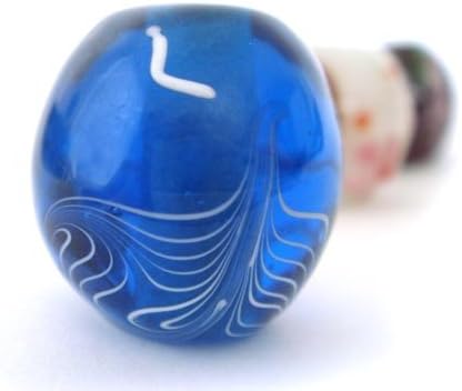 Japanese Lampwork Beads Tonbo Dama Handmade Glass Bead Incense Stand Wave Amazon Ca Home Kitchen