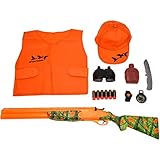 Adventure Force 15-Piece Light & Sound Sportsman Deluxe Hunting /Action Roleplay Set, for Children Ages 5 & Up