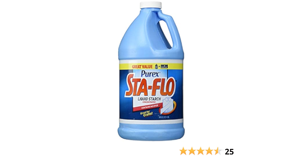 Dial 1592400 Sta Flo Liquid Starch 0 5 Gallon Capacity Opaque Amazon Ca Home