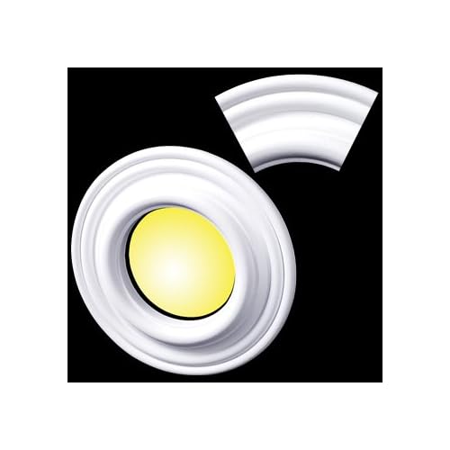 Ceiling Medallions White Urethane foam, Recessed Lighting Trim Urethane