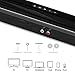 Soundbar, GooDee 22-Inch Speaker for TV Sound bar 2.0 Channel Wired & Wireless Bluetooth with Built-in Batteries, Best for Indoor Outdoor Use