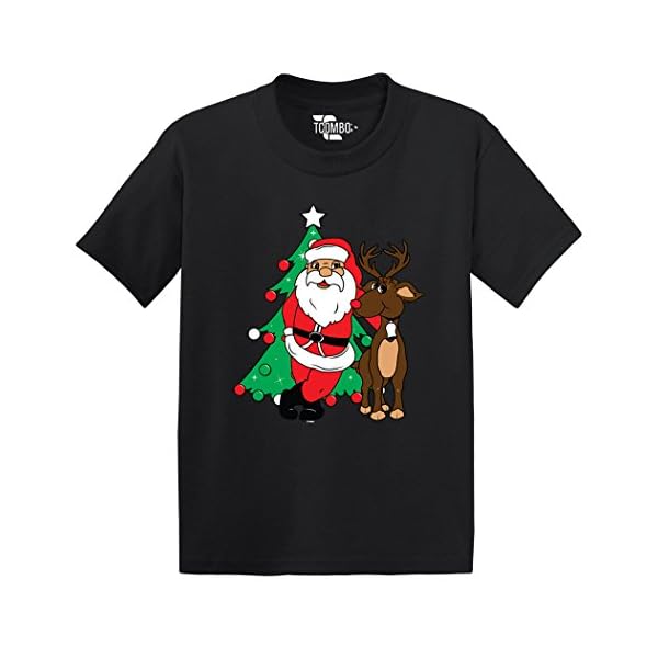 Santa & Reindeer - Elf Christmas Santa Infant/Toddler Cotton Jersey T-Shirt