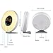 [2017 Upgraded Version]Wake Up Light Alarm Clock Sunrise Simulation Digital Clock , 6 Natural Sounds, FM Radio, Snooze/Sunset Function, Touch Control 7 Colors LED Night Light With USB Charger