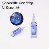 Dr.Pen A6 Replacement Cartridges 25 Pcs for Face (12 bayonet Slot)