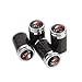 CzlpV 4pcs Carbon Fiber Auto Car Wheel Tire Air Valve Caps Stem Cover fit for TRD