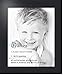 ArtToFrames 8x10 inch Black Picture Frame, WOMFRBW72079-8x10