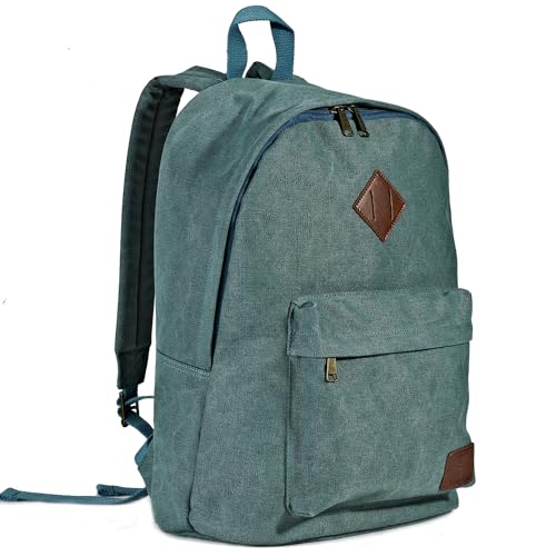 Seemeroad Canvas College Laptop Backpack