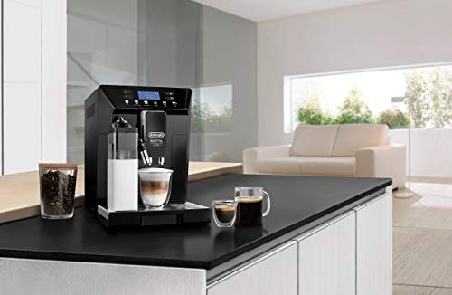 De'Longhi Eletta Evo ECAM 46.860.B Kaffeevollautomat mit LatteCrema Milchsystem, Cappuccino und Espresso auf Knopfdruck… – Bild 4