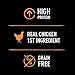 CRAVE Grain Free Adult High Protein Natural Soft Wet Cat Food Paté Chicken & Beef Multipack, (24) 2.6 oz. Twin-Pack Trays
