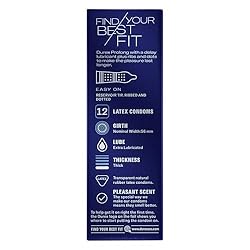 Durex Condom Prolong Natural Latex Condoms, 12