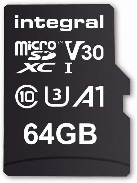 64GB Micro SD Card for Nextbase Dash Cams 122-622GW U3 Class 10 + Digi Wipe
