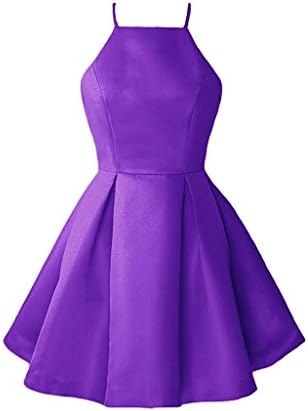 MJBridal Simple 2017 Short Homecoming Dress Cheap Satin Mini Cocktail Dress Prom Gown