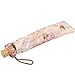 kilofly Anti-UV Embroidered Sun Protection Folding Parasol Umbrella, UPF 40+