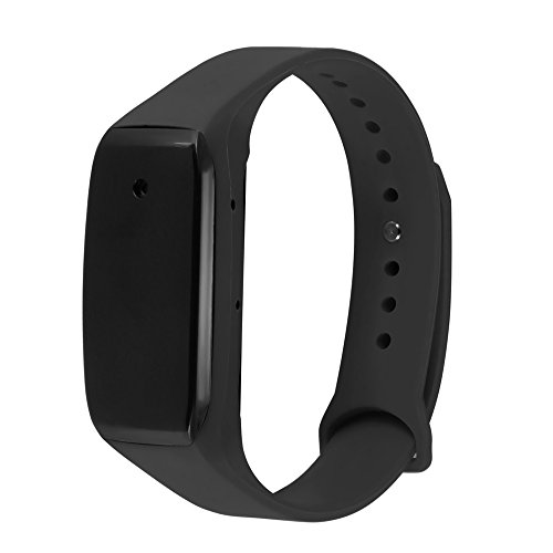 eoqo 1080P Full HD Buckle Bracelet Spy Camera - Support 