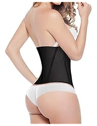 Corsé deportivo para dama, de látex, con corsé de acero