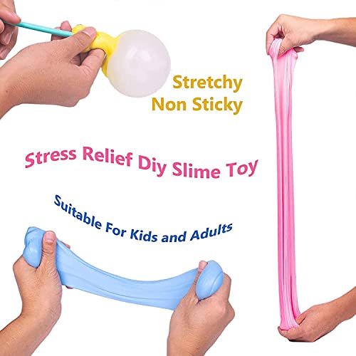 Beauenty 24PC Butter Scented Slime Party Favor - DIY Putty Toys for Kids, Soft & Non-Sticky Stress Relief Toy for Girls and Boys Over 6 Years (Style 1)