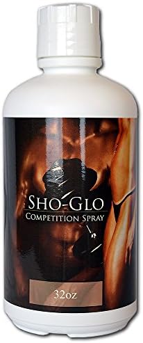 Sho Glo 128 oz (1 gal) of Dark Competition Spray DHA Sunless Airbrush Spray Tanning Solution (4-32 oz)