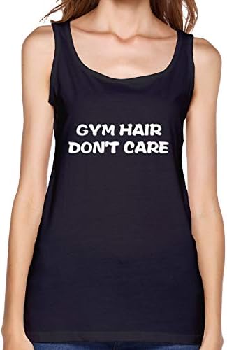 GEORANK Gym Hair Don't Care Women's Tank Top Sleeveless T-Shirt Tee Bodybuilding Tshirts