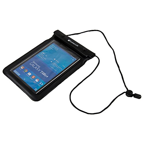 Waterproof Case for 6 - 8.4" Tablets / eReaders- Kindle Fire, iPad, Galaxy, Nexus, Venue, MeMO Pad, Iconia, IdeaTab, & Others