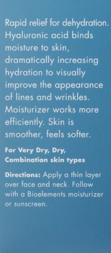 Bioelements Moisture X10 Hydrating Serum, 1 Ounce
