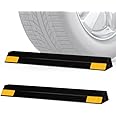 Stalwart Garage Parking Aid - 16-inch Garage Car Stop Indicator 2-Pack - Easy Peel and Stick Parking Stopper - Car Accessories