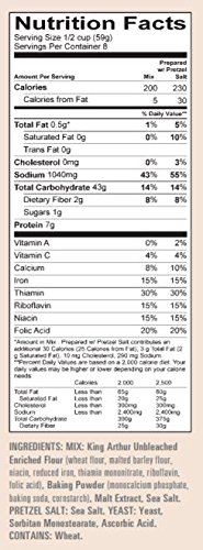 King Arthur Flour Soft Buttery Pretzel Mix