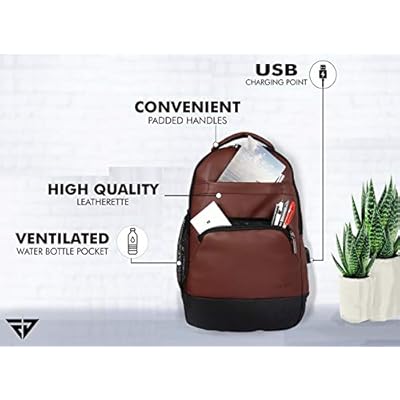Fur Jaden 15.6 Inch Laptop Backpack Bag with USB Charging Port