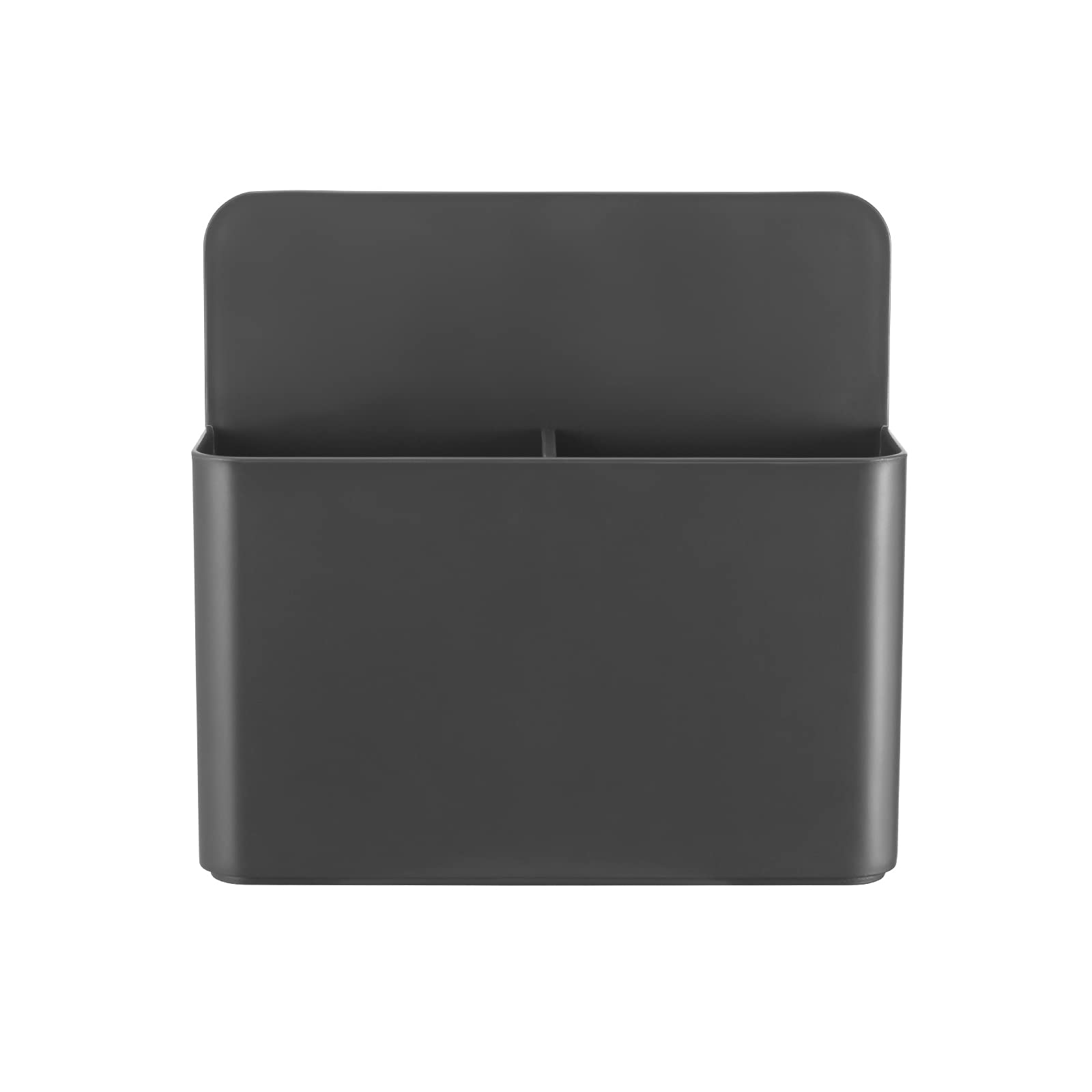 luvtree Strong Magnetic Dry Erase Marker Holder/Chalk Organiser,Whiteboard/Fridge Pen Holder,Locker Organiser/Shelf,Remote Control Holder,Wall Pen Holder,White Board Accessories.Grey,1 Piece.