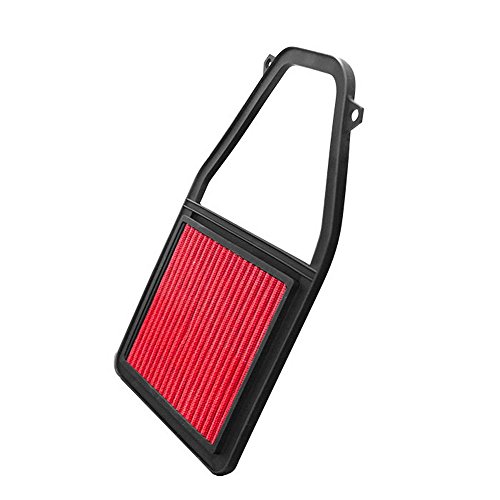 Upgr8 U8701-1314 Hd PRO OEM Replacement High Performance Dry Drop-in Panel Air Filter Red