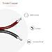 15/Pack 2835 LED Lights Strip Connector Wire 2 Pin AWSOM Solderless LED Connectors with Pigtail Snap Down 2 Conductor Flexible for 8mm SMD3528 Single Color LED Tape Lights