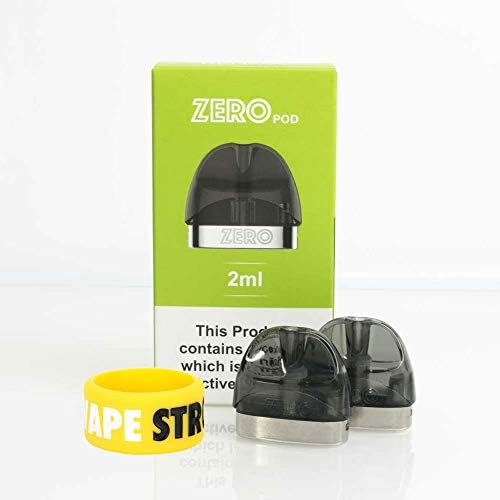 VAPORESSO Renova Zero Kit Replacement Pod Pods Cartridges (2 Pack) & VAPESTRONG Vape Band Bundle
