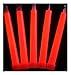 25pcs 6inch Industrial Grade Glow Sticks Camping Emergency Outdoor Light Redthumb 3