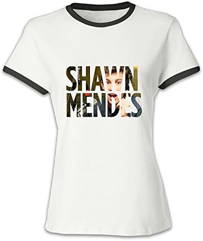 Lady Canadian Singers Shawn Mendes Fan Logo T Shirt For Women