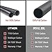RXL SL MTB Riser Handlebars 31.8 Mountain Bike Bicycle Handlebar Full Carbon Fiber Bicycle Handlebars 760 Riser Bars Handle Bar MTB 3K Matte (Riser, 760mm)