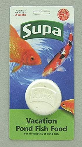 Amazon Com Supa Pond Vacation Food Block Feed Pond Fish Up To