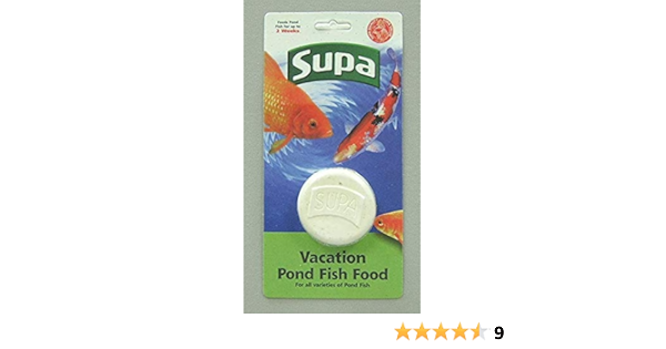 holiday fish food for ponds