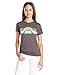 Goodie Two Sleeves Junior's Central Perk Coffee Place Graphic Tee, Charcoal, Small