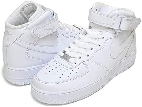 Amazon ナイキ エアフォース 1 ミッド 07 Air Force 1 Mid 07 White White 111 ホワイト スニーカー Af1 白 靴 並行輸入品 Nike ナイキ シューズ バッグ