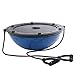 RitFit Premium Balance Ball Trainer with Resistance Bands (Free Foot Pump, Exercise Wall Chart, Workout DVD and Measuring Tape) (Blue)