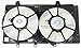 Evan Fischer Radiator Cooling Fan Compatible with 2004-2005 Dodge Neon, SX 2.0, Automatic Transmission 2.0L Engine Dual Fan CH3115137