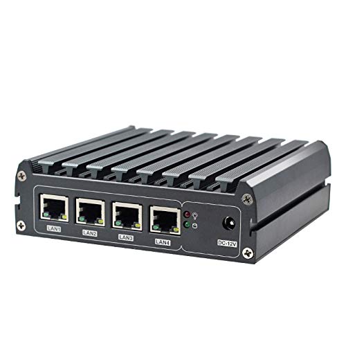 Micro Firewall Appliance, AES-NI Supported CPU, 4x LAN Ports, 32 Gb Msata SSD, 4Gb RAM, Free VPN Server, No License Fee