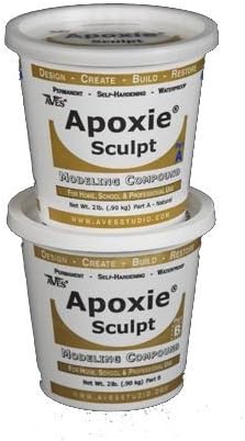 Apoxie Sculpt 4 Lb. Epoxy Clay - Red by Aves