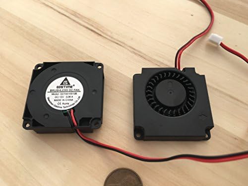 2 Pieces 4010s Gdstime Centrifugal dc 40mm 12V computer blower Fan brushless C4