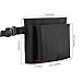 Beautyflier 6X7 inches Oxford Cloth Restaurant Waiter Waist Money Pouch Bag Small Apron Bag with Adjustable Web Belt Pencil Holder and Check Holder (6X7 inches(2 Pockets))
