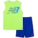 New Balance Boys' Little Sleeveless Athletic T-Shirt and Short Set