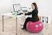 Limm Exercise Ball for Yoga, Pilates, Stretching and General Fitness - Includes Foot Pump, Starter Guide and Access to Exclusive Members Portal (65cm)